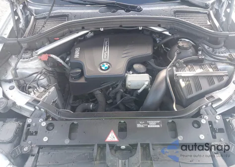 2014 BMW X3 xDrive28I z USA, uszkodzony, nr VIN 5UXWX9C51E0D13584